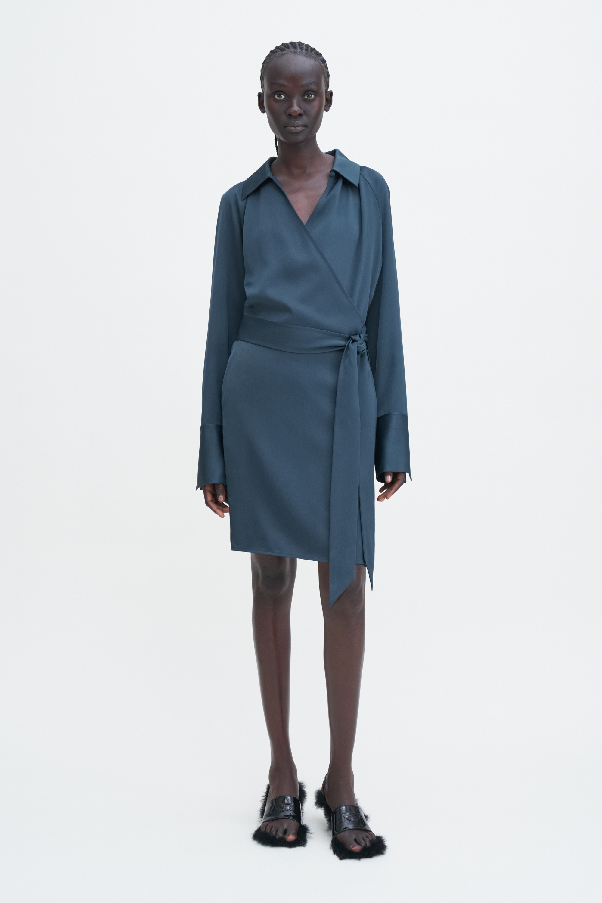 long-sleeve wrap shirt dress Wrap Shirt Dress #107 09/2019 A| PDF Sewing Pattern