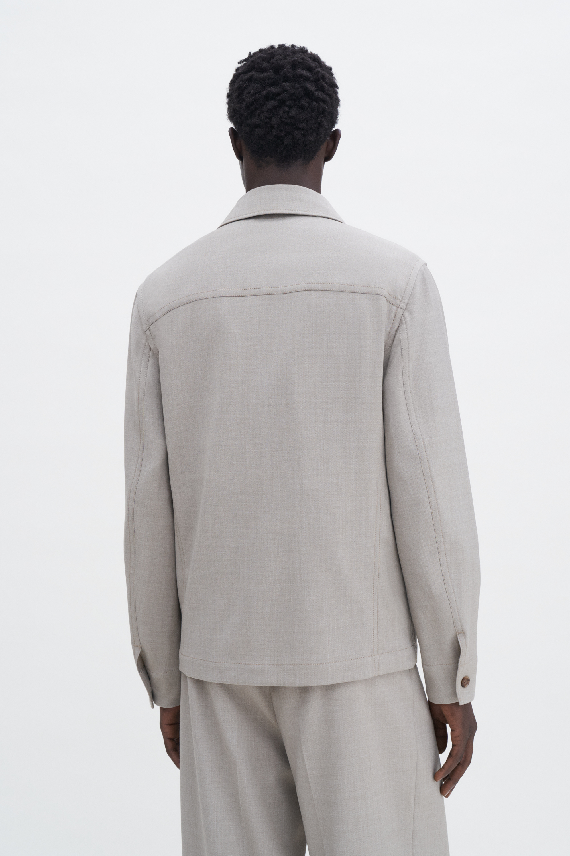 Filippa K Work Jacket In Beige
