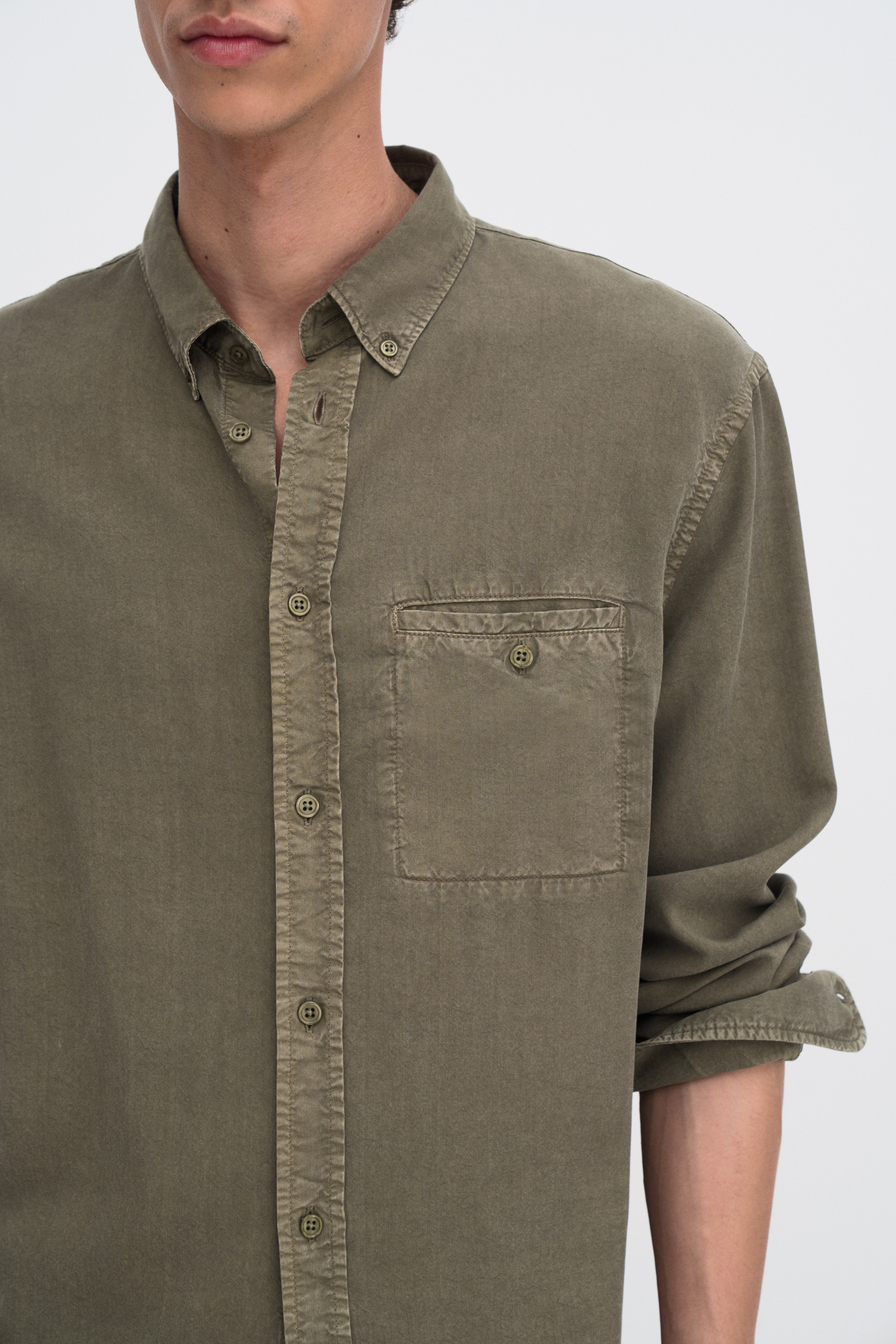 Filippa K Zachary Shirt In Green