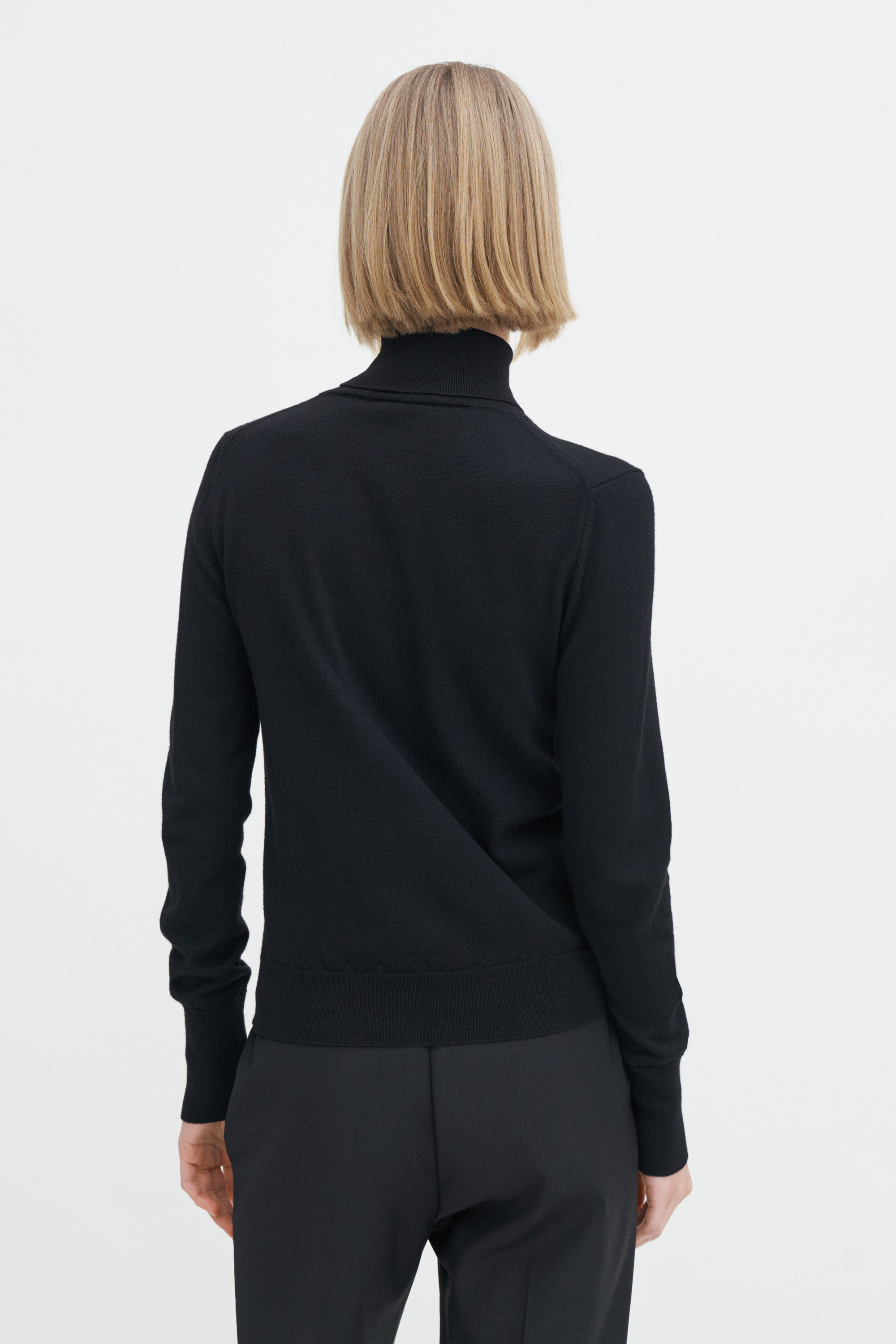 Filippa K Turtleneck Sweater In Black