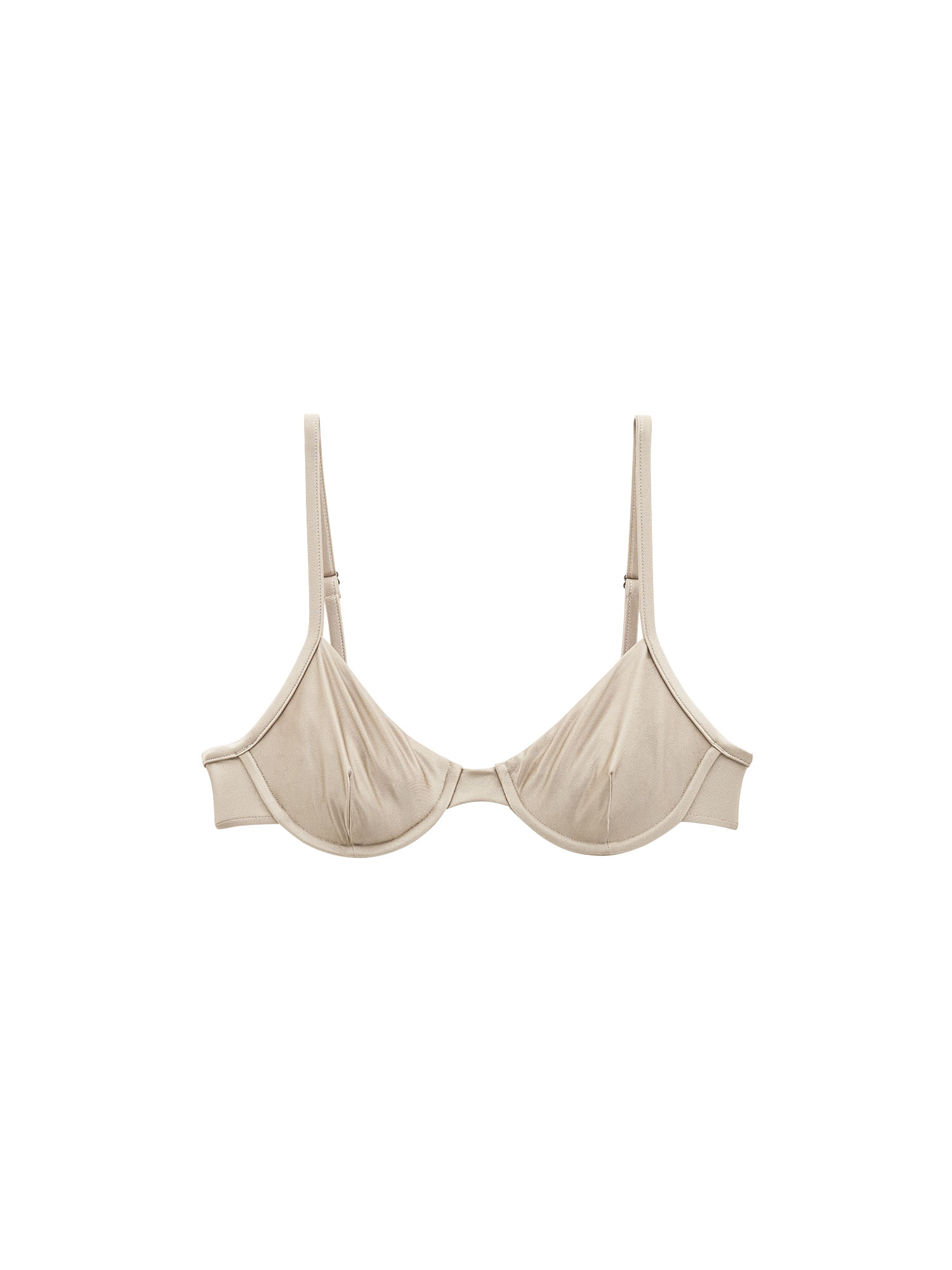 Shop Filippa K Underwire Top In Beige