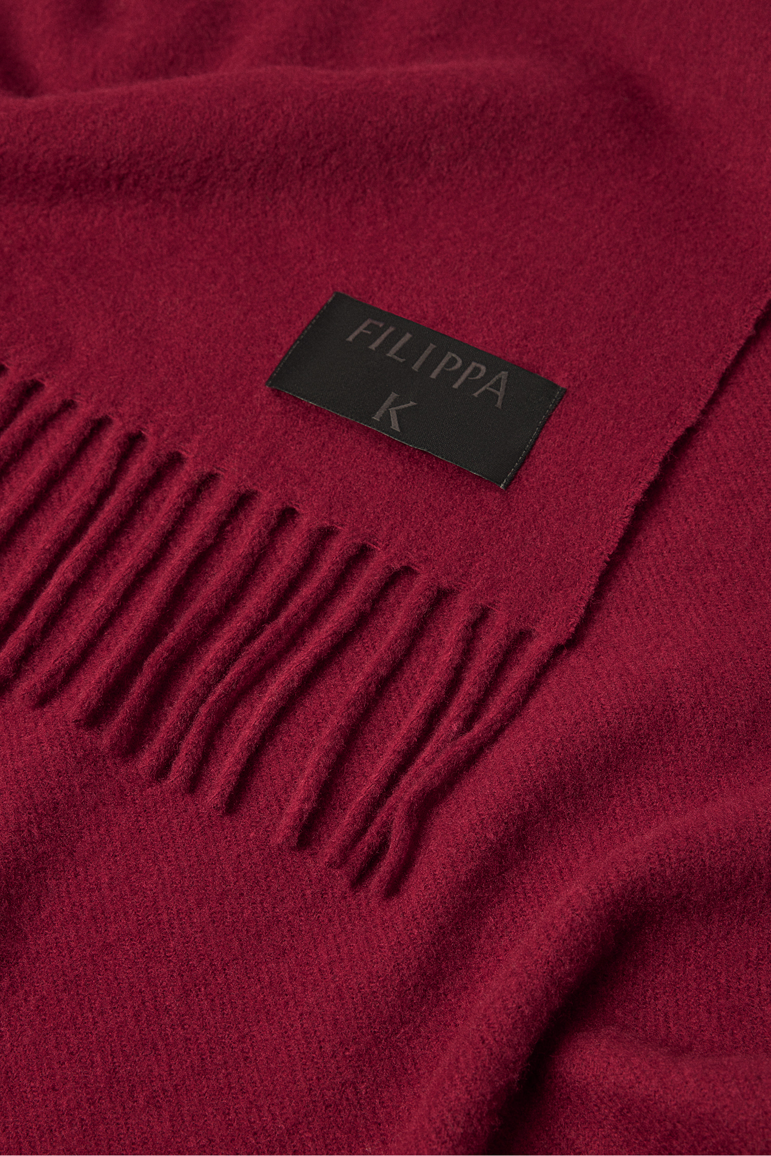 Filippa K Cashmere Blend Scarf In Red