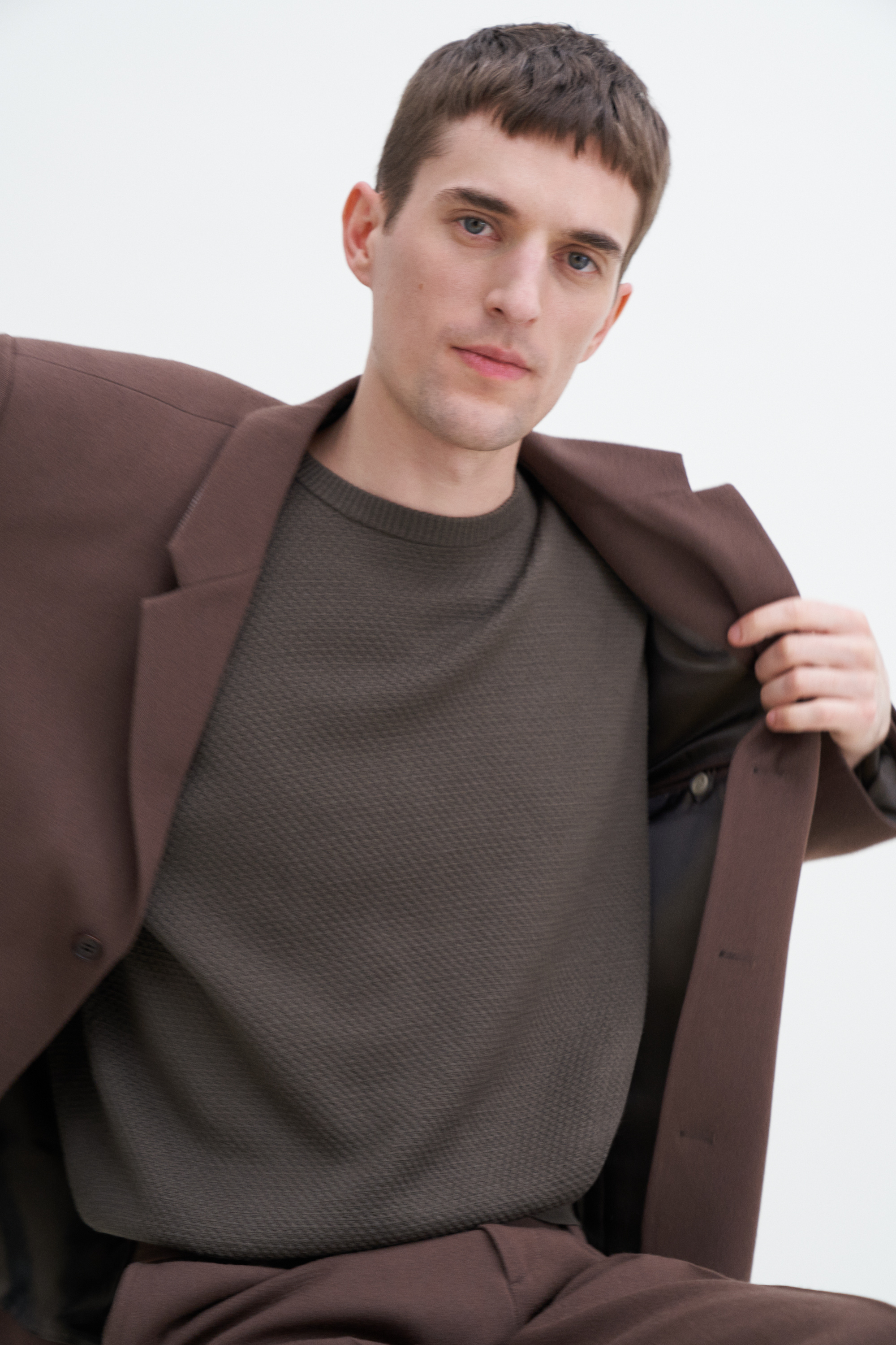 Filippa K Moss Knit Sweater In Green