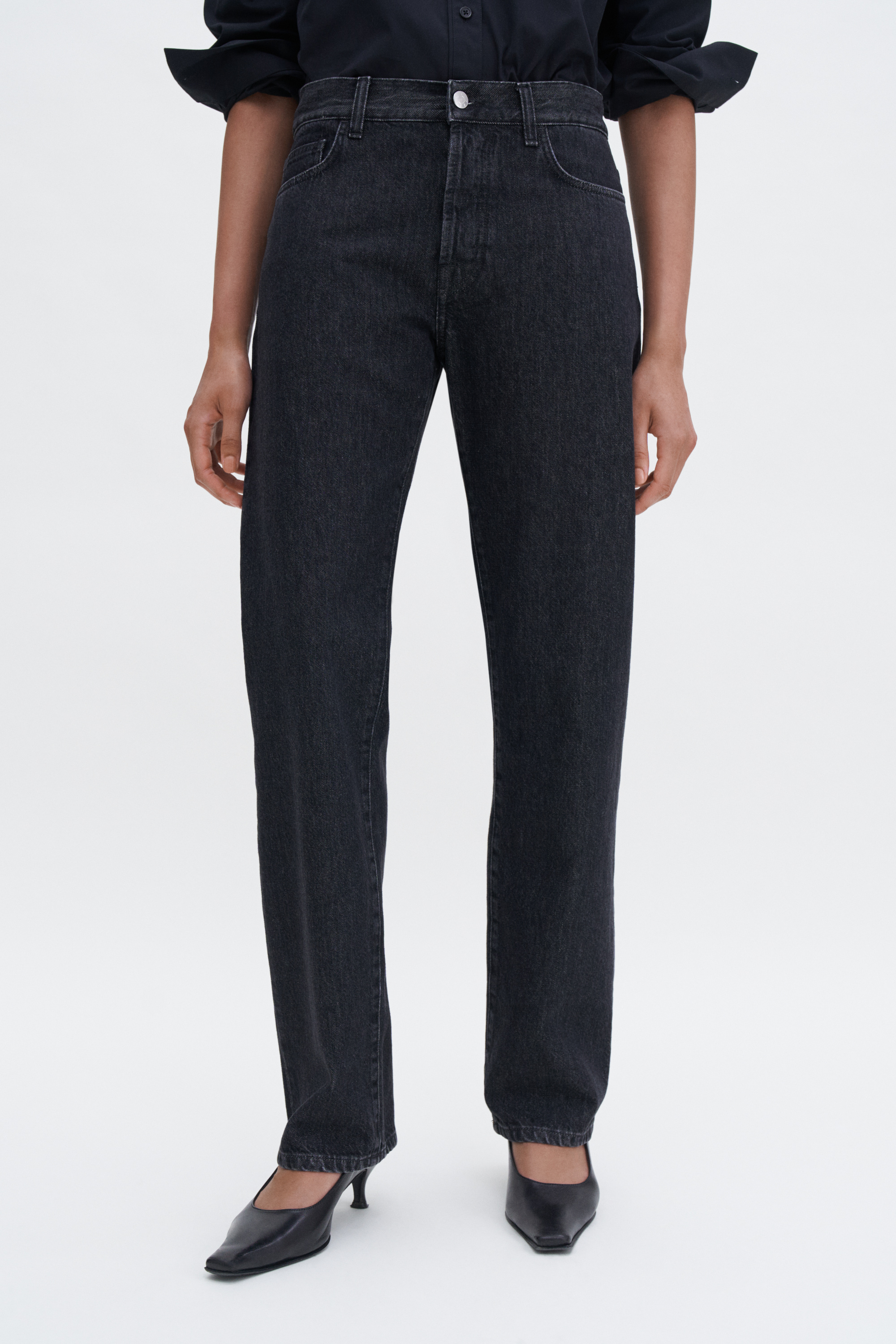 Filippa K Boyfriend Jeans In Black