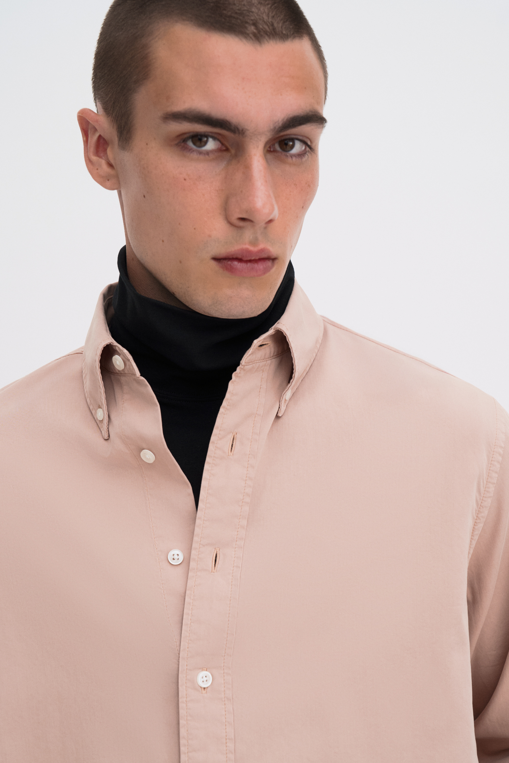 Filippa K Tailored Button Down Shirt In Brown