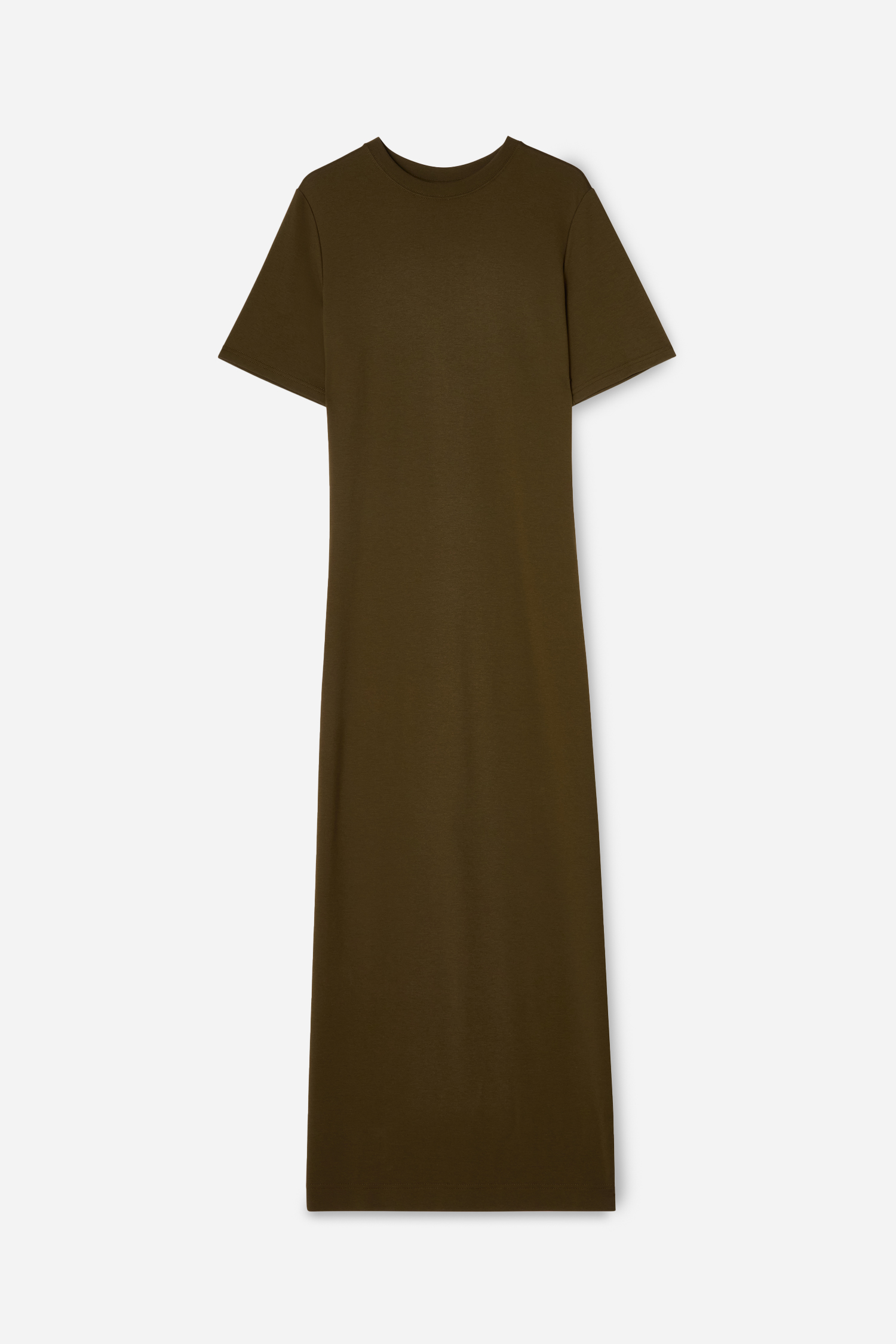 Filippa K Long T-shirt Dress In Green