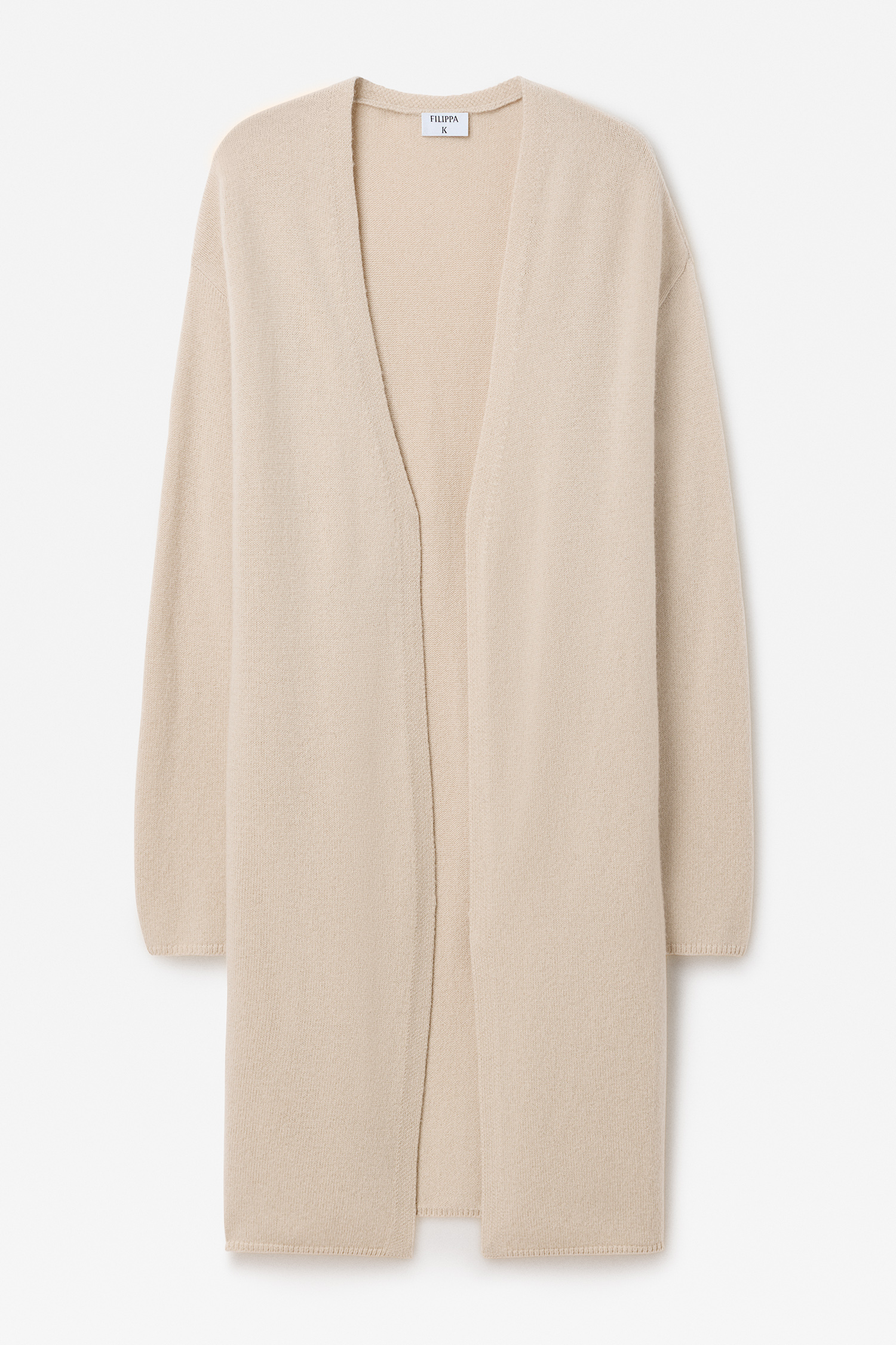 Filippa K Wool Cashmere Long Cardigan In Neutral