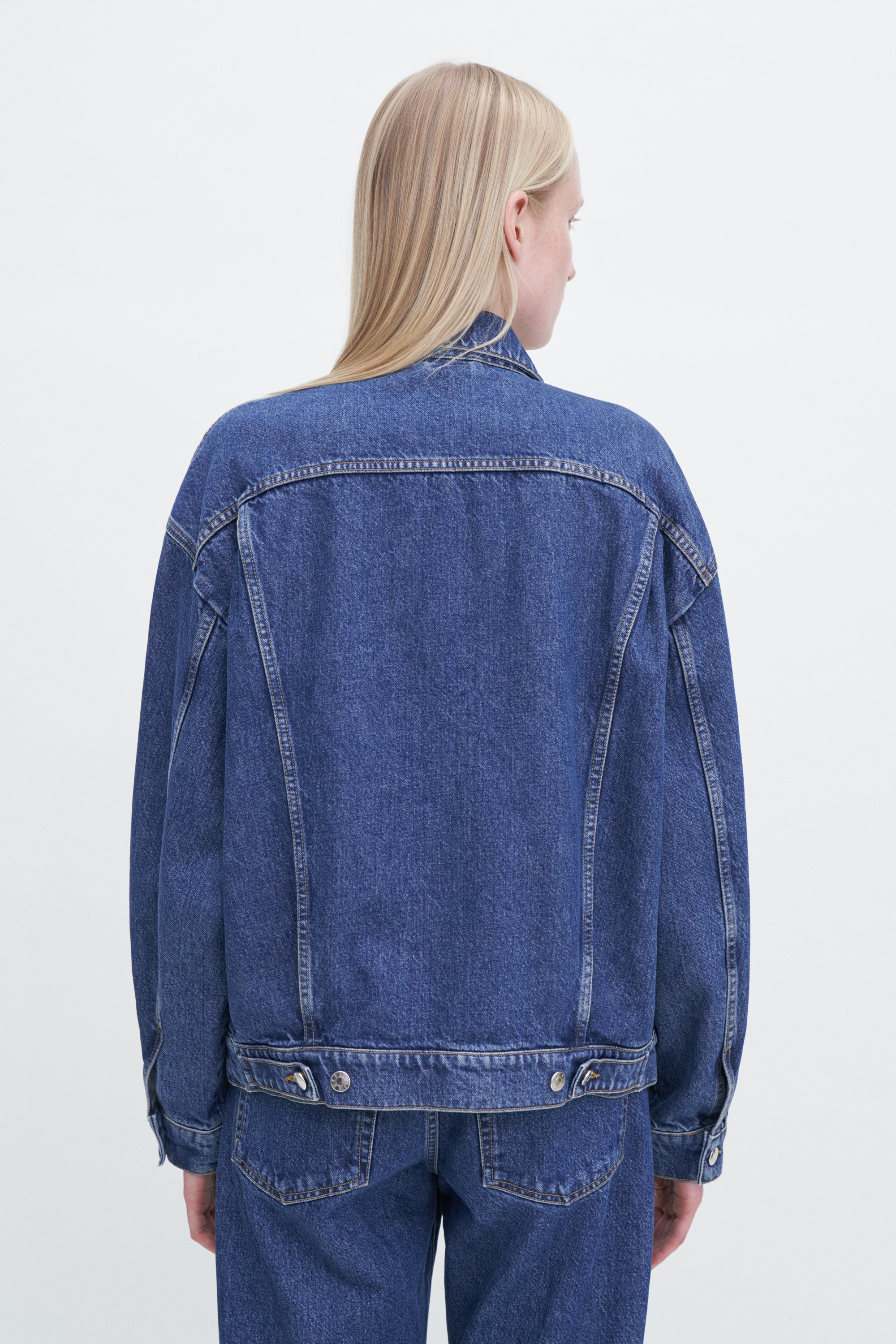 Filippa K Relaxed Jean Jacket In Blue